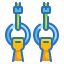 Gymnastic rings icon 64x64