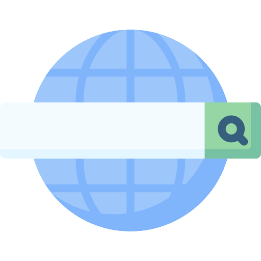 Web search engine icon