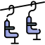 Ski lift icon 64x64