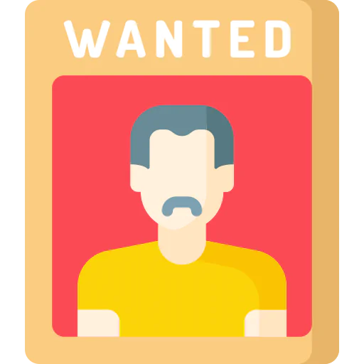 Wanted icon