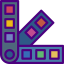 Color palette icon 64x64
