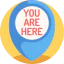 You are here icon 64x64