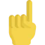 Pointing up Symbol 64x64