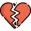 Broken heart アイコン 64x64