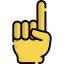 Pointing up Symbol 64x64