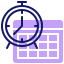 Desk clock icon 64x64
