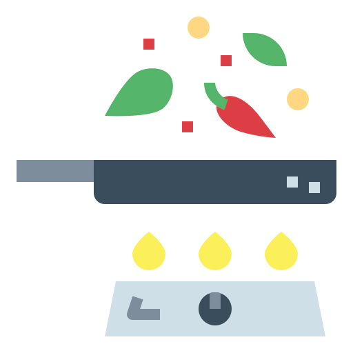 Frying pan icon