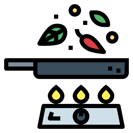 Frying pan icon