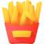 French fries icon 64x64