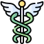 Caduceus symbol Ikona 64x64