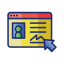 Online registration icon 64x64