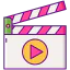 Clapperboard ícono 64x64