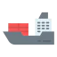 Cargo ship icon 64x64