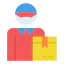 Delivery man icon 64x64