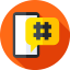 Hashtag Symbol 64x64