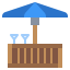 Beach bar icon 64x64