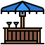 Beach bar icon 64x64
