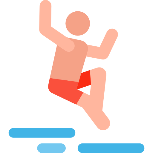Jumping icon