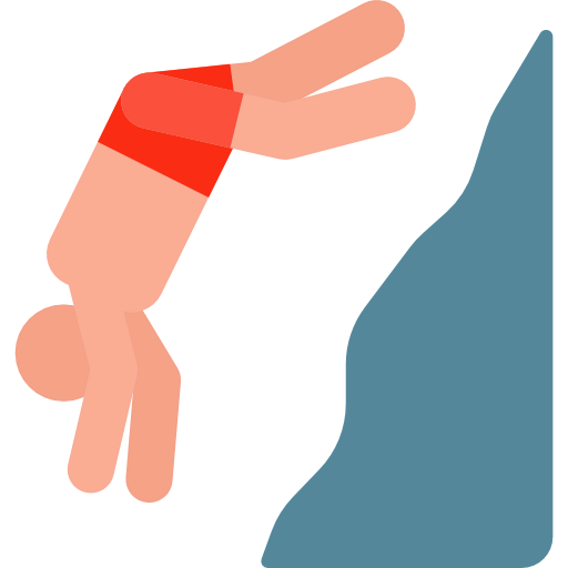 Jumping icon