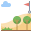 Golf course icône 64x64