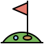 Golf hole icon 64x64