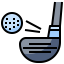 Golf ball icon 64x64