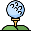 Golf ball icon 64x64