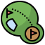 Golf flag icon 64x64