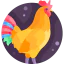 Rooster icon 64x64