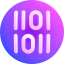 Бинарный код иконка 64x64
