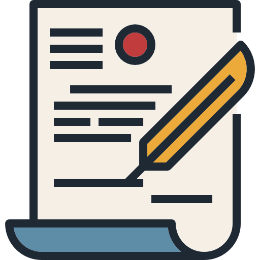 Contract icon