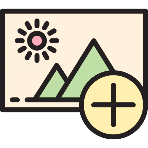 Add image icon