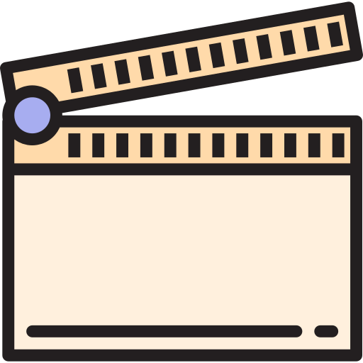 Clapperboard icon