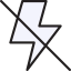 Flash off アイコン 64x64