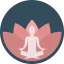 Lotus position icon 64x64