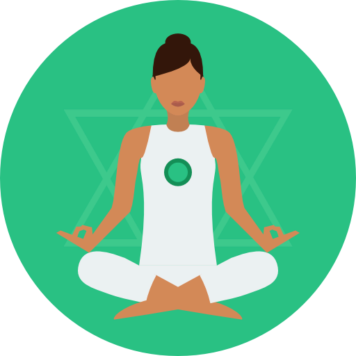 Lotus position icon