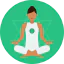 Lotus position icon 64x64