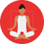 Lotus position icon 64x64