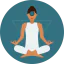 Lotus position icon 64x64
