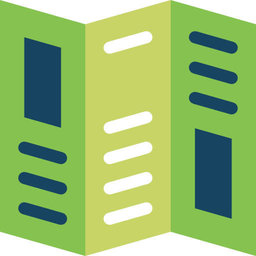 Road map icon