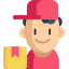 Delivery man icon 64x64