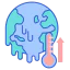 Global warming icon 64x64
