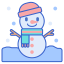 Snowman icon 64x64