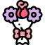 Flower bouquet icon 64x64