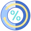 Pie chart icon 64x64