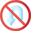 No turn іконка 64x64