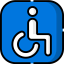 Wheelchair icon 64x64