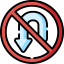 No turn іконка 64x64