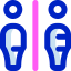 Use restrooms アイコン 64x64