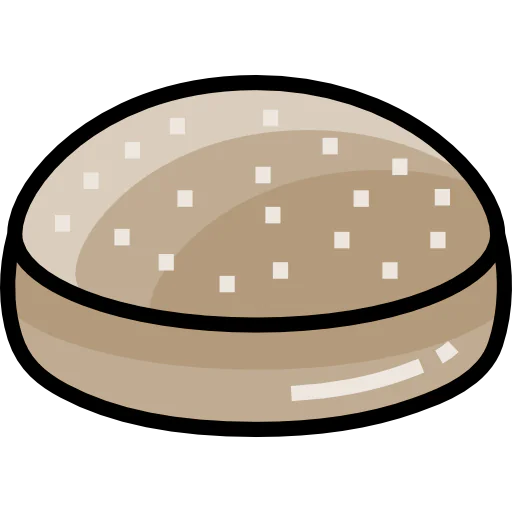 Bun bread icon